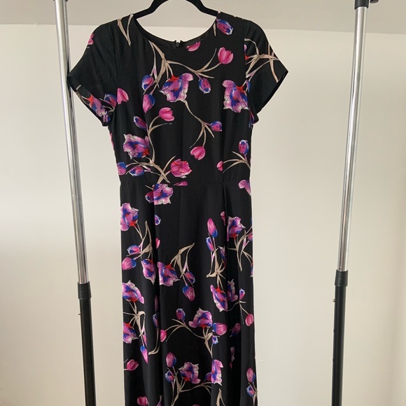 BNWT Yumi Kim Dutch Crocus Floral Silk Maxi Dress for Anthropologie Size M - Picture 7 of 7